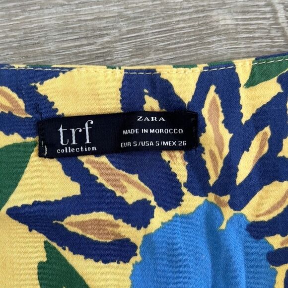 Zara, Trf collection, Sunflower Mini Dress_Small - Picture 6 of 8